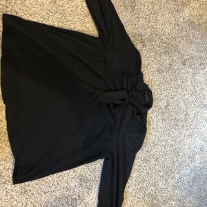 Land Bryant Black Long Sleeve Blouse